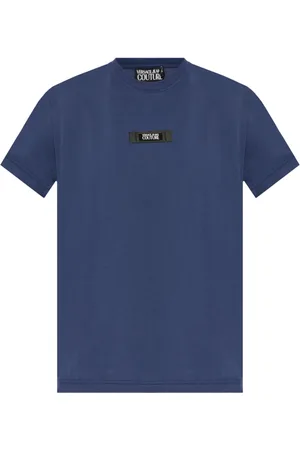 VERSACE Playera con parche del logo