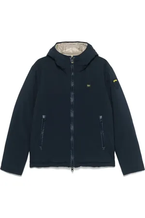 Blauer Chamarra capitonada con diseño reversible