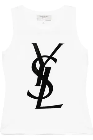 Saint Laurent Camiseta con logo