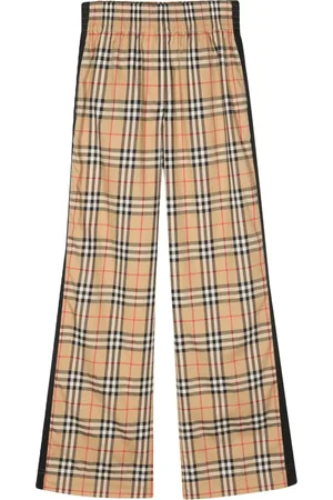 Burberry Pantalones rectos con motivo Vintage Check