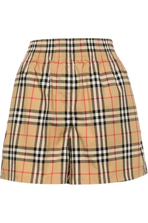 Burberry Shorts con motivo Vintage Check