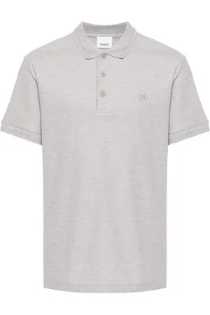 Burberry Playera tipo polo con logo bordado