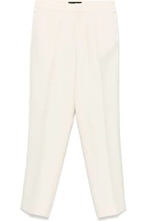 Fabiana Filippi Pantalones con ribete satinado
