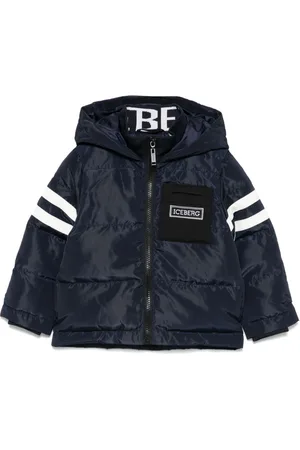 Iceberg Chamarra con logo bordado