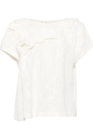 Comme des Garçons Blusa con detalle de moño
