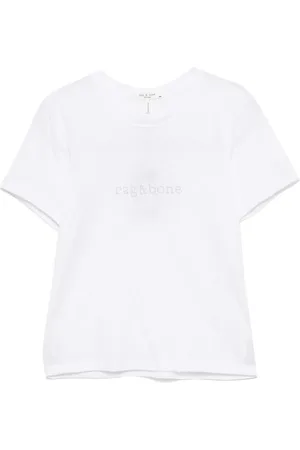RAG&BONE Playera con apliques del logo