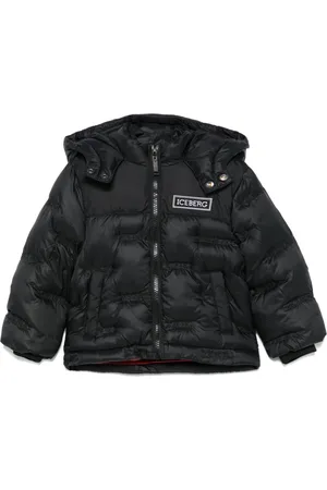 Iceberg Chamarra con logo bordado
