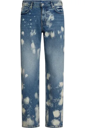 Karl Lagerfeld Jeans con efecto blanqueado