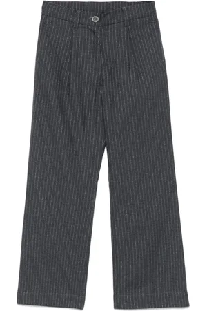 OFF-WHITE Pantalones con motivo de rayas diplomáticas