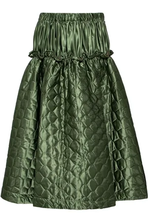 NOIR KEI NINOMIYA Falda capitonada
