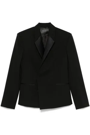 MUGLER Blazer con doble botonadura
