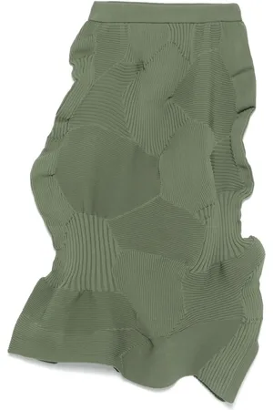 Issey Miyake Falda midi Kone Kone