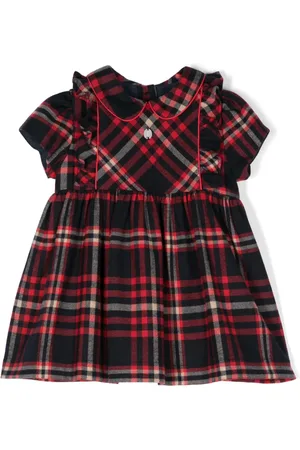 PATACHOU Vestido con motivo de cuadros tartán