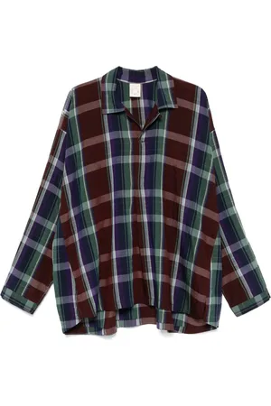 JAN JAN VAN ESSCHE Camisa con motivo Madras