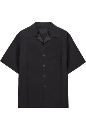 Prada Camisa de tejido técnico manga corta