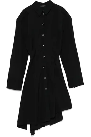 MUGLER Vestido corto con espalda abierta