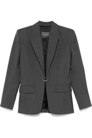 MUGLER Blazer con detalle de aro