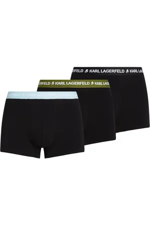 Karl Lagerfeld Pack de tres bóxeres con logo