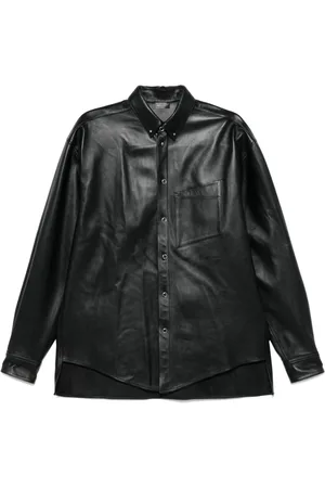 MUGLER Camisa con detalle de piercing