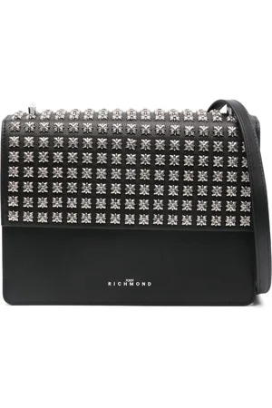 John Richmond Bolsa de hombro con apliques