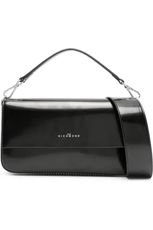 John Richmond Bolsa crossbody con logo estampado