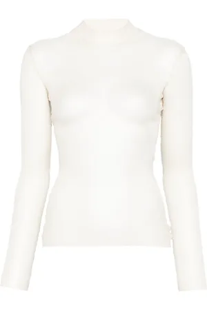 MUGLER Suéter traslúcido