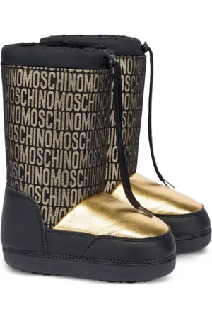 Moschino Botas para nieve con monograma estampado