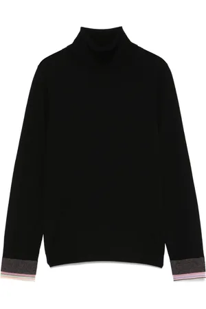 Paul Smith Suéter tejido con cuello de tortuga