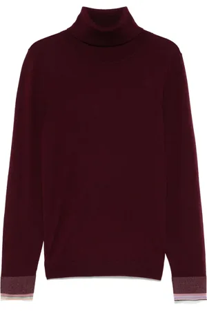 Paul Smith Suéter tejido con cuello de tortuga