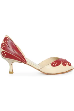 Sarah Chofakian Zapatillas con tacón de 35mm