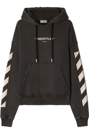 OFF-WHITE Sudadera con motivo Diag