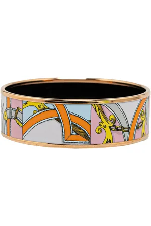 Hermès Pulsera Wide L Instruction Du Roy Enamel Bangle 65 2000-2023