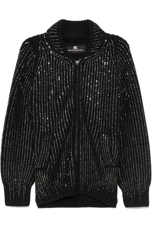 ERMANNO SCERVINO Cárdigan con detalles de cristal