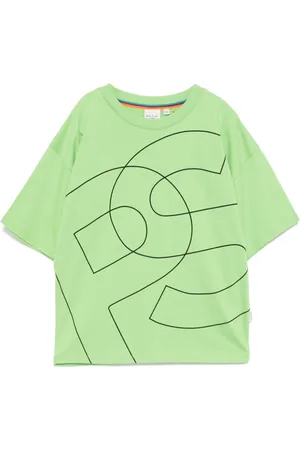 Paul Smith Playera con diseño curvo