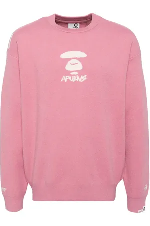 A Bathing Ape Suéter con logo en jacquard