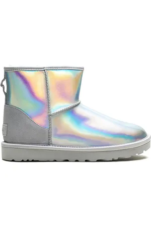 UGG Botas Classic Mini Iridescent Glacier Grey