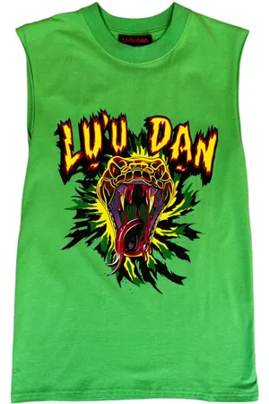 LU’U DAN Chaleco con estampado gráfico