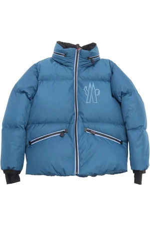Moncler Chamarra capitonada con logo