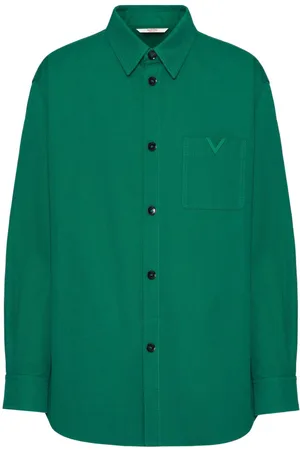 VALENTINO GARAVANI Sobrecamisa con detalle en V