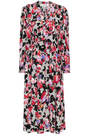 Diane von Furstenberg Vestido midi Erica