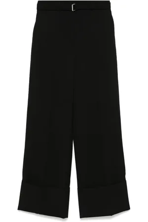 Lanvin Pantalones con dobladillo vuelto