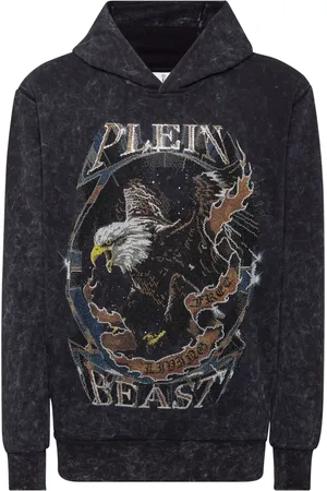Philipp Plein Hoodie con detalles del logo