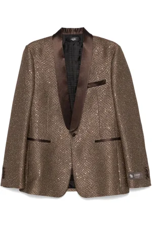 AMIRI Blazer con detalle de lentejuelas