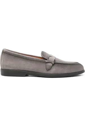 santoni Mocasines de gamuza