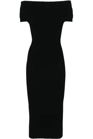 Sportmax Vestido midi Feritos