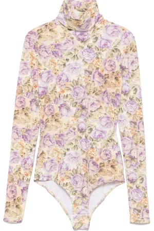 Maison Margiela Body con rosas estampadas