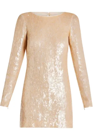Tom Ford Vestido de seda con detalle de lentejuelas