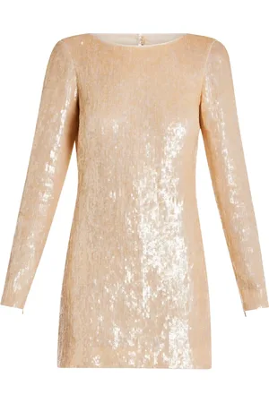 Tom Ford Vestido de seda con detalle de lentejuelas