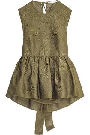 Cecilie Bahnsen Top con peplum