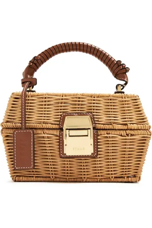 Staud Bolsa estilo cesta entretejida